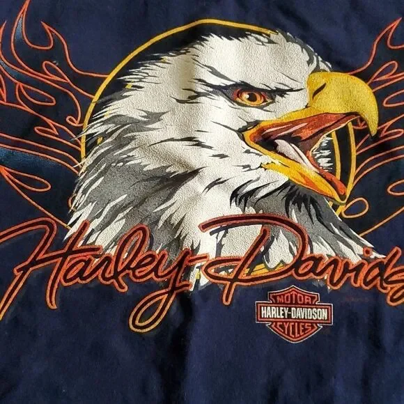 HARLEY-DAVIDSON short sleeve T-shirt size L - Picture 3 of 3